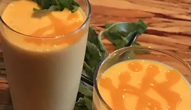 Delicious Mango Lassi in Vancouver, BC