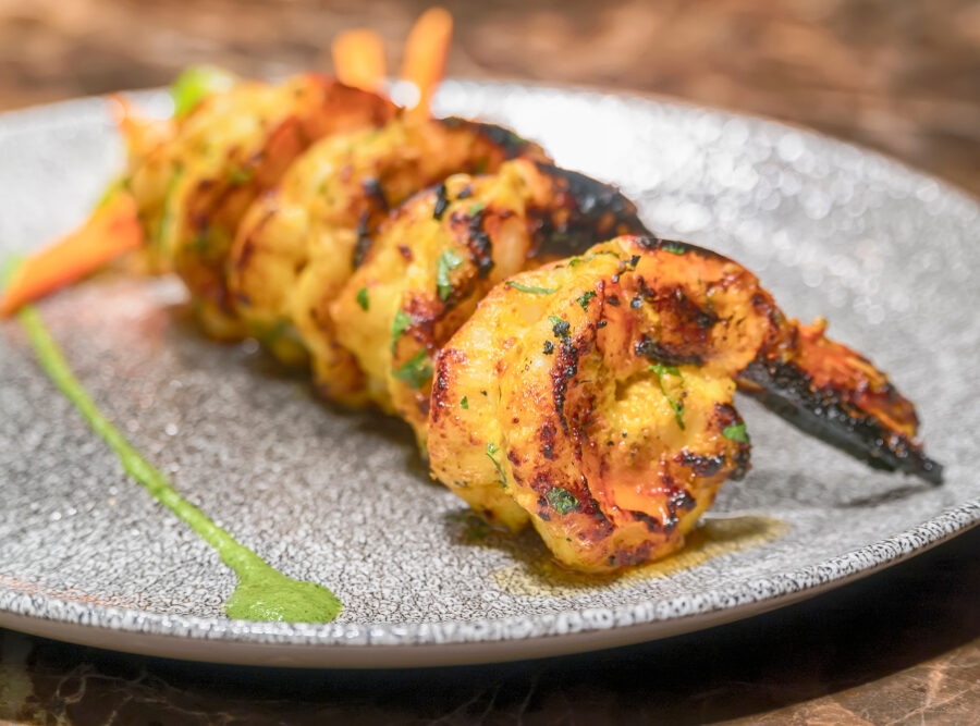 Delicious Tandoori Prawn in Vancouver, BC